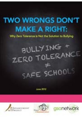 Download Two Wrongs Don’t Make a Right: Why Zero Tolerance is Not the Solution to Bullying