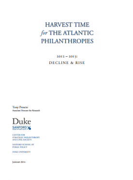 Download Harvest Time for The Atlantic Philanthropies – 2012-2013: Decline & Rise