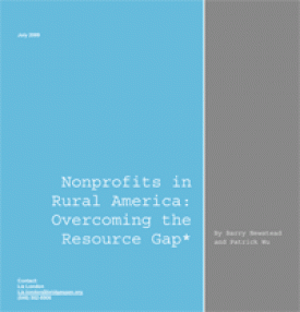 Download Bridgespan Study Examines Rural Funding Challenges