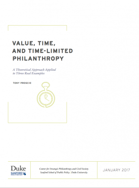 Download Value, Time, and Time-Limited Philanthropy