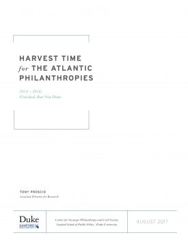 Download Harvest Time for The Atlantic Philanthropies – 2014-2016: Finished, But Not Done