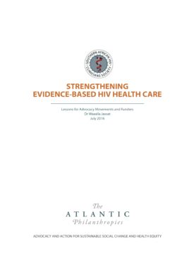 Download Strengthening Evidence-Based HIV Health Care: Lessons for Advocacy Movements and Funders