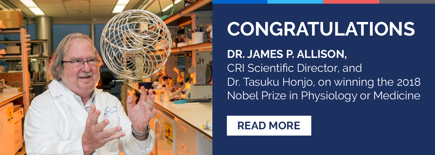 Atlantic Congratulates Immunotherapy Researcher Dr. James P. Allison