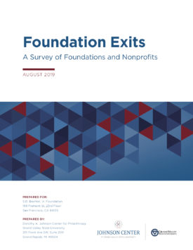 Download Foundation Exits: A Survey of Foundations and Nonprofits