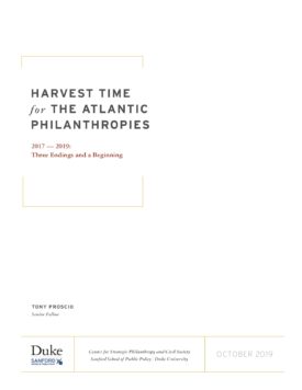 Download Harvest Time for The Atlantic Philanthropies – 2017-2019: Three Endings and a Beginning