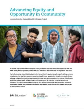 Download Advancing Equity and Opportunity in Community: Lessons from the Oakland Health Pathways Project